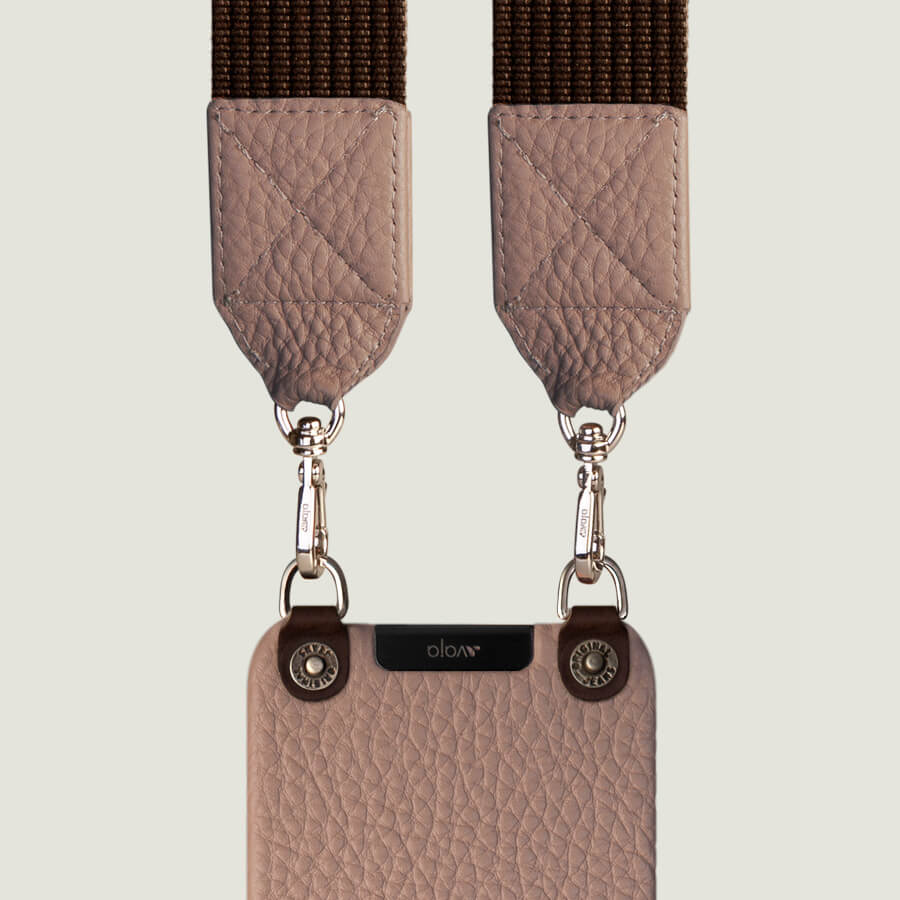 Pre-order Crossbody iPhone 12 Pro Max leather case with magsafe - Ships in 2 weeks!