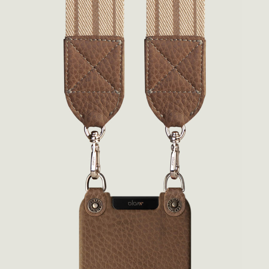 Crossbody iPhone 12 & 12 Pro leather case with magsafe - Ships in 2 weeks!