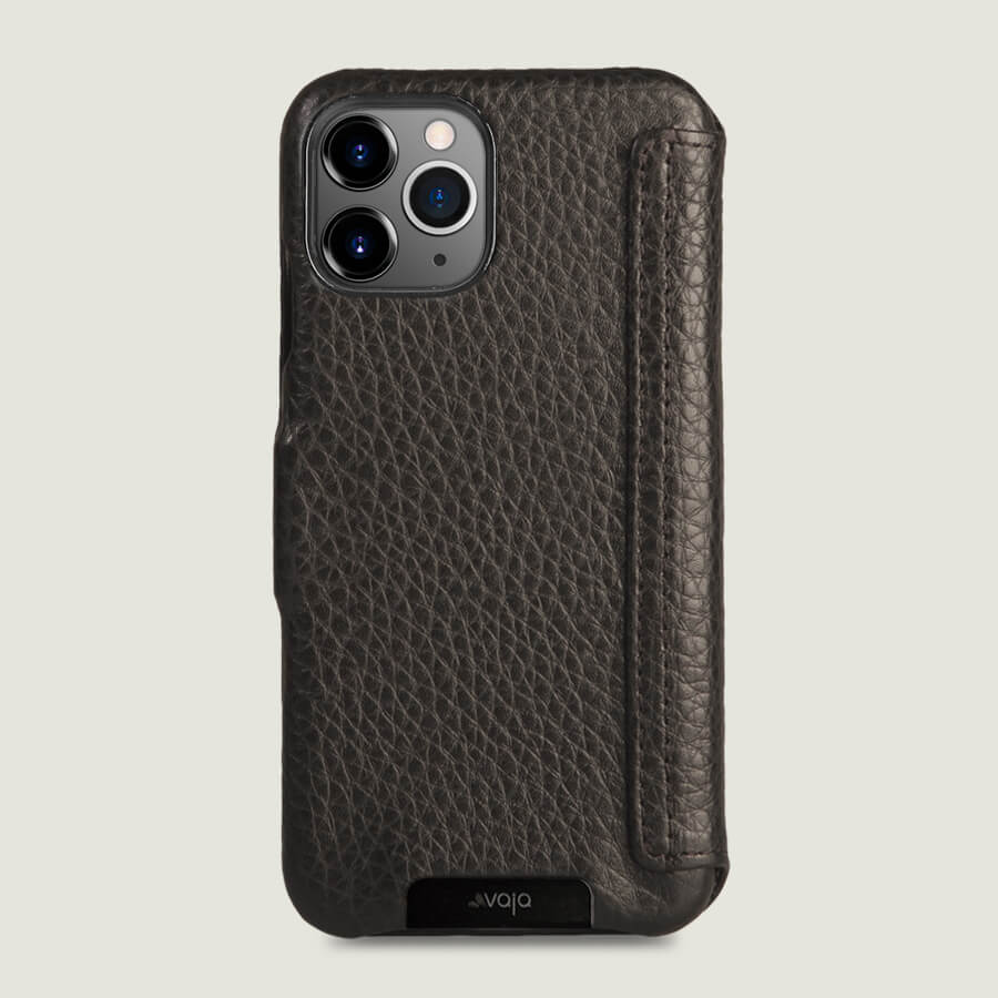 Folio iPhone 11 Pro Leather Case - Great Protection + Style - Vaja
