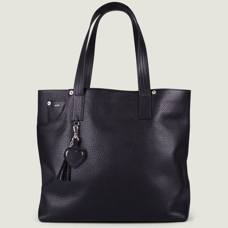 Premium Leather Tote Handbag - Vaja