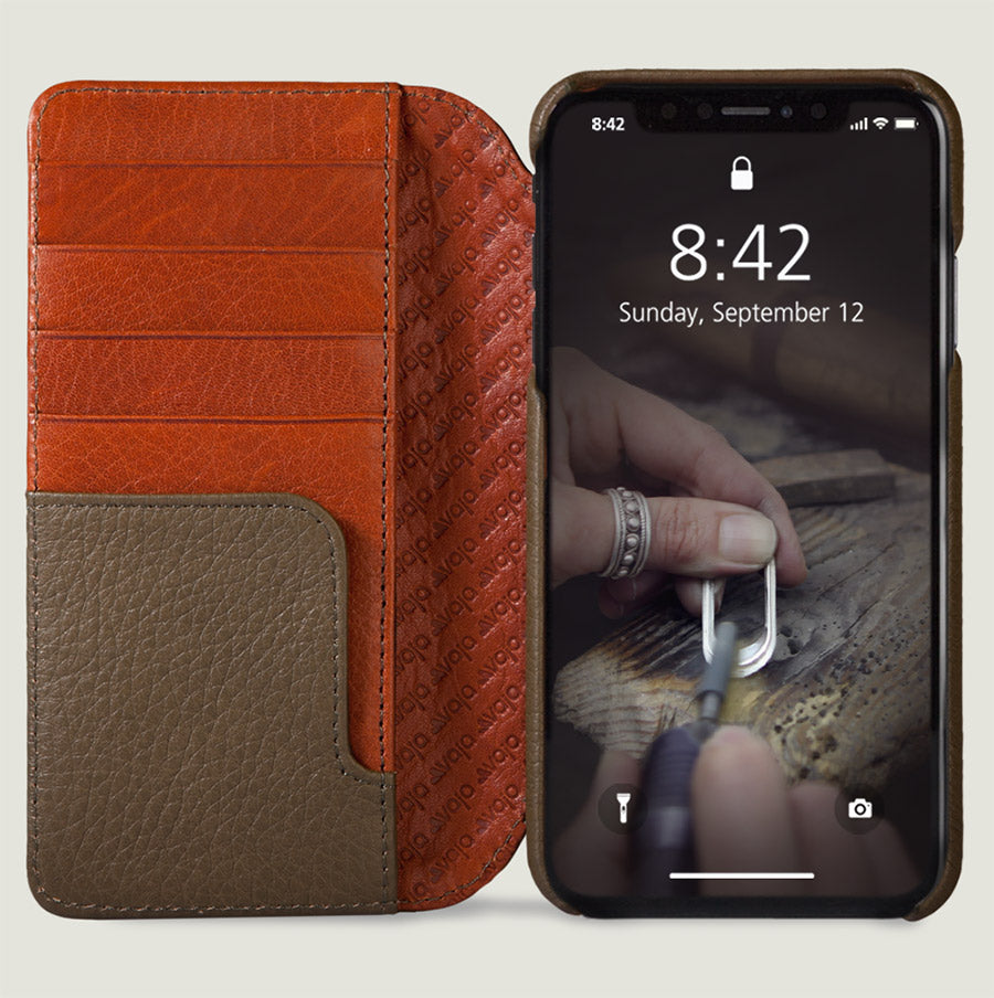 Wallet Lp Iphone Xs Max Leather Case Vaja