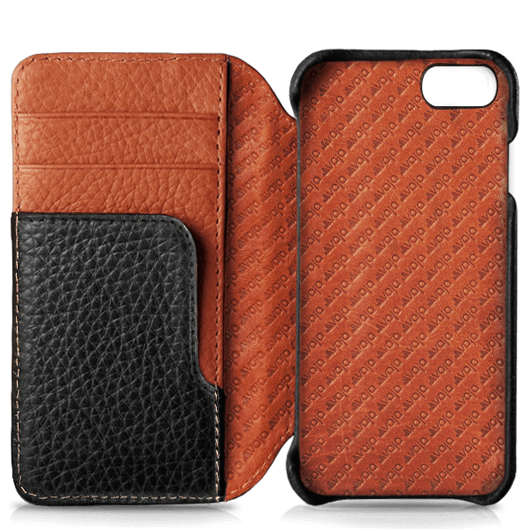 Lola XO - Premium iPhone 8 Plus leather wristlet case - Vaja