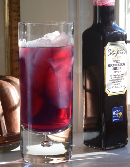 Wine Forest Wild Foods Recipe for Huckleberry Roffignac Cocktail