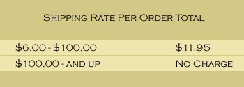 Wine Forest Wild Foods Shipping Rates per Order Total: $6.00-$99.99 =$11.95. For orders $100.00 and up, shipping is free