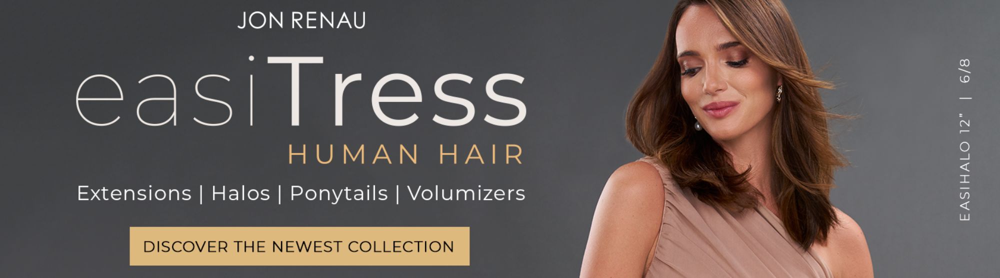 New human hair extensions, halos, and volumizers from Jon Renau on sale today!