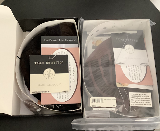 Toni Brattin Trendsetter in two different types of packaging