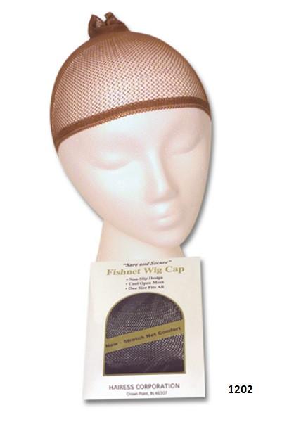 fishnet wig cap