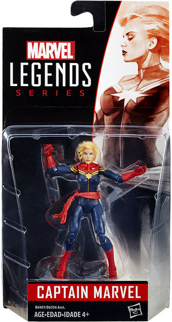 marvel legends captain marvel series