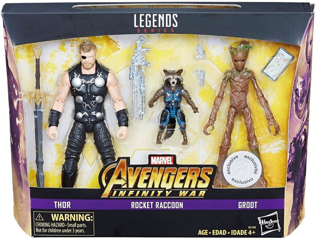 Marvel Legends Infinity War Thor, Groot 