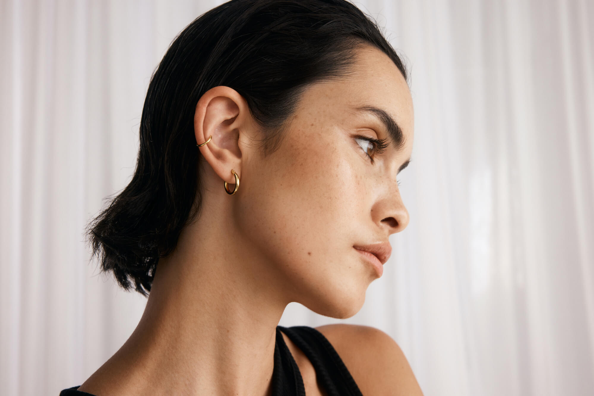 Small Classic Everyday Hoops by Saint Valentine Jewellery