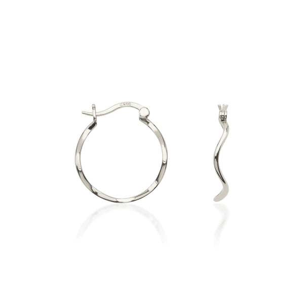 Wave Hoops Earrings S00 - Women - Accessories