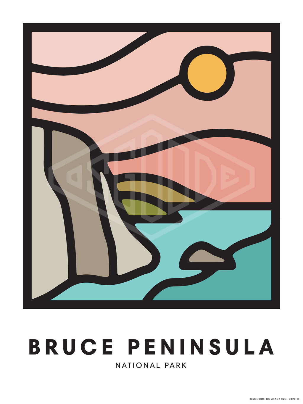 BRUCE PENINSULA PRINT