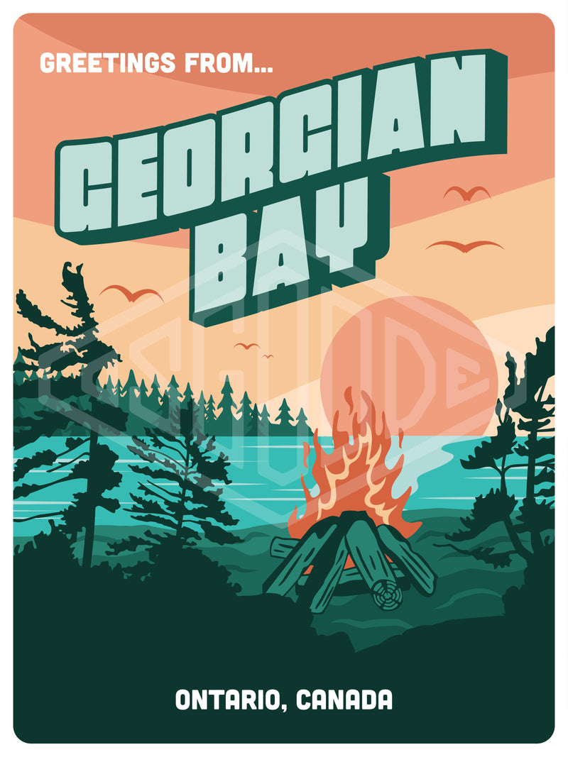 GEORGIAN BAY PRINT