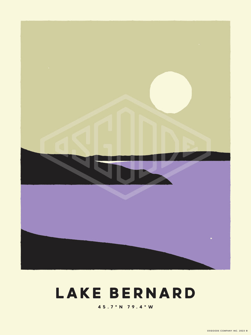 LAKE BERNARD PRINT