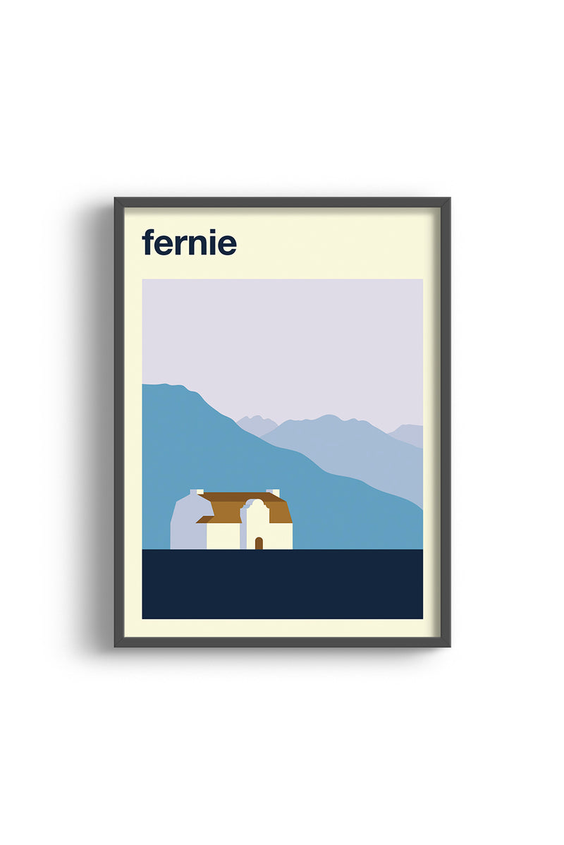 FERNIE PRINT