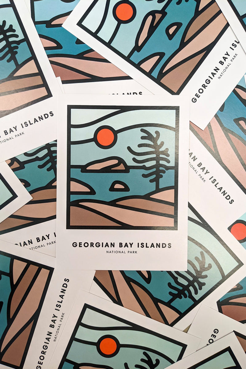 GEORGIAN BAY ISLANDS POSTCARD