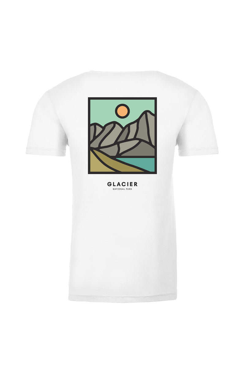 glacier tshirt