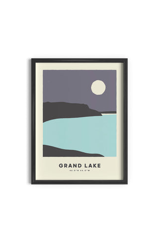 REINDEER LAKE PRINT