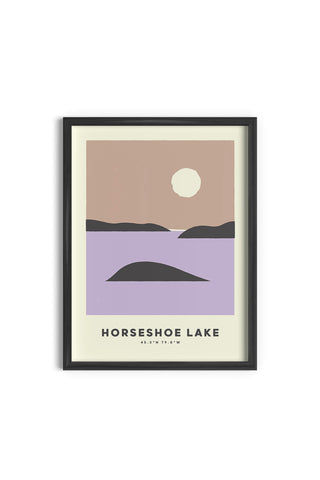 LAKE BERNARD PRINT