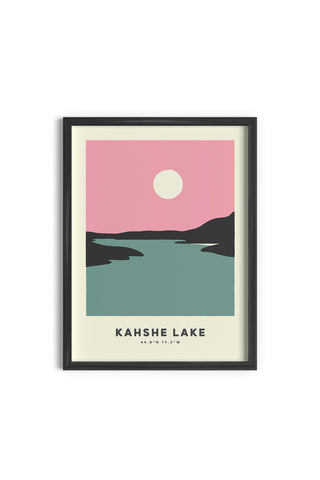 GO HOME LAKE PRINT