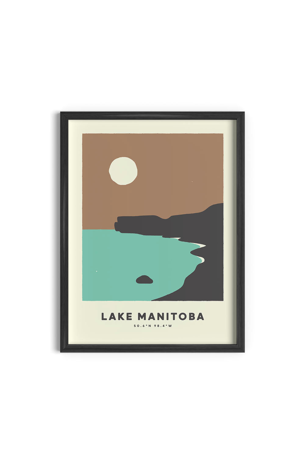 LAKE MANITOBA PRINT