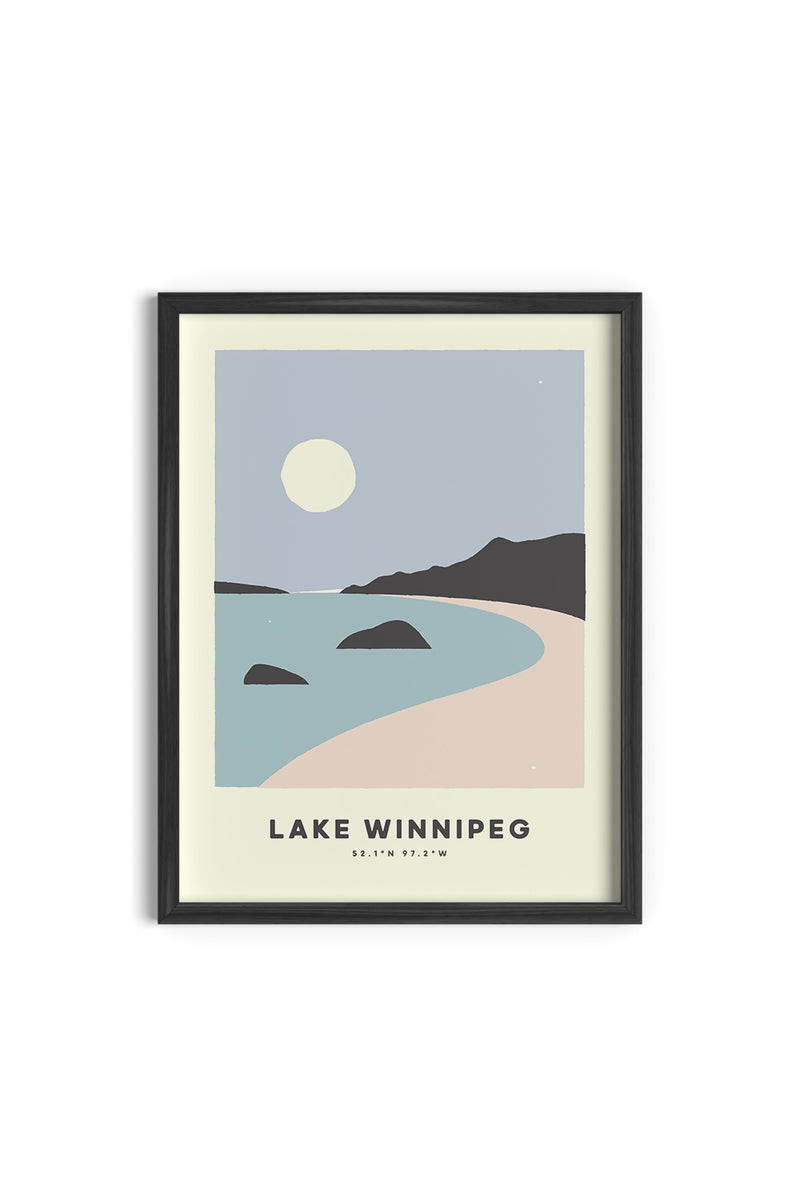 LAKE WINNIPEG PRINT