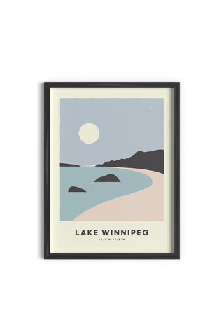 BAPTISTE LAKE PRINT