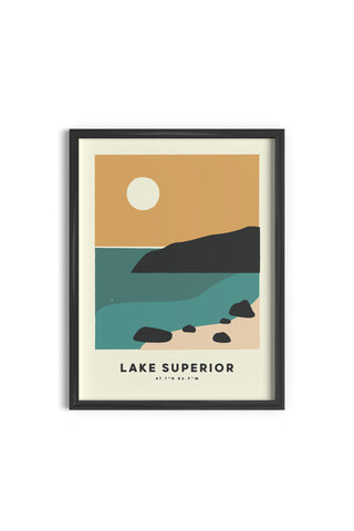 WAHWASHKESH LAKE PRINT