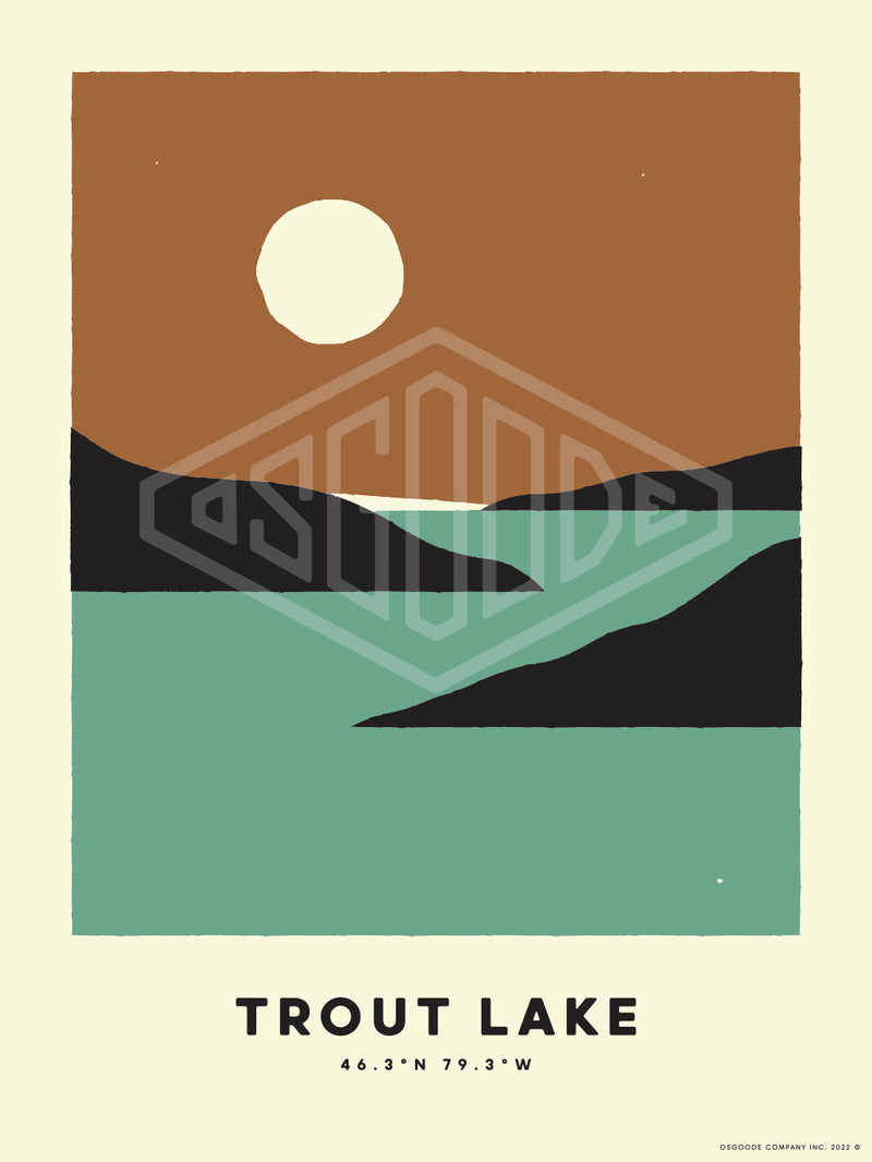 TROUT LAKE PRINT