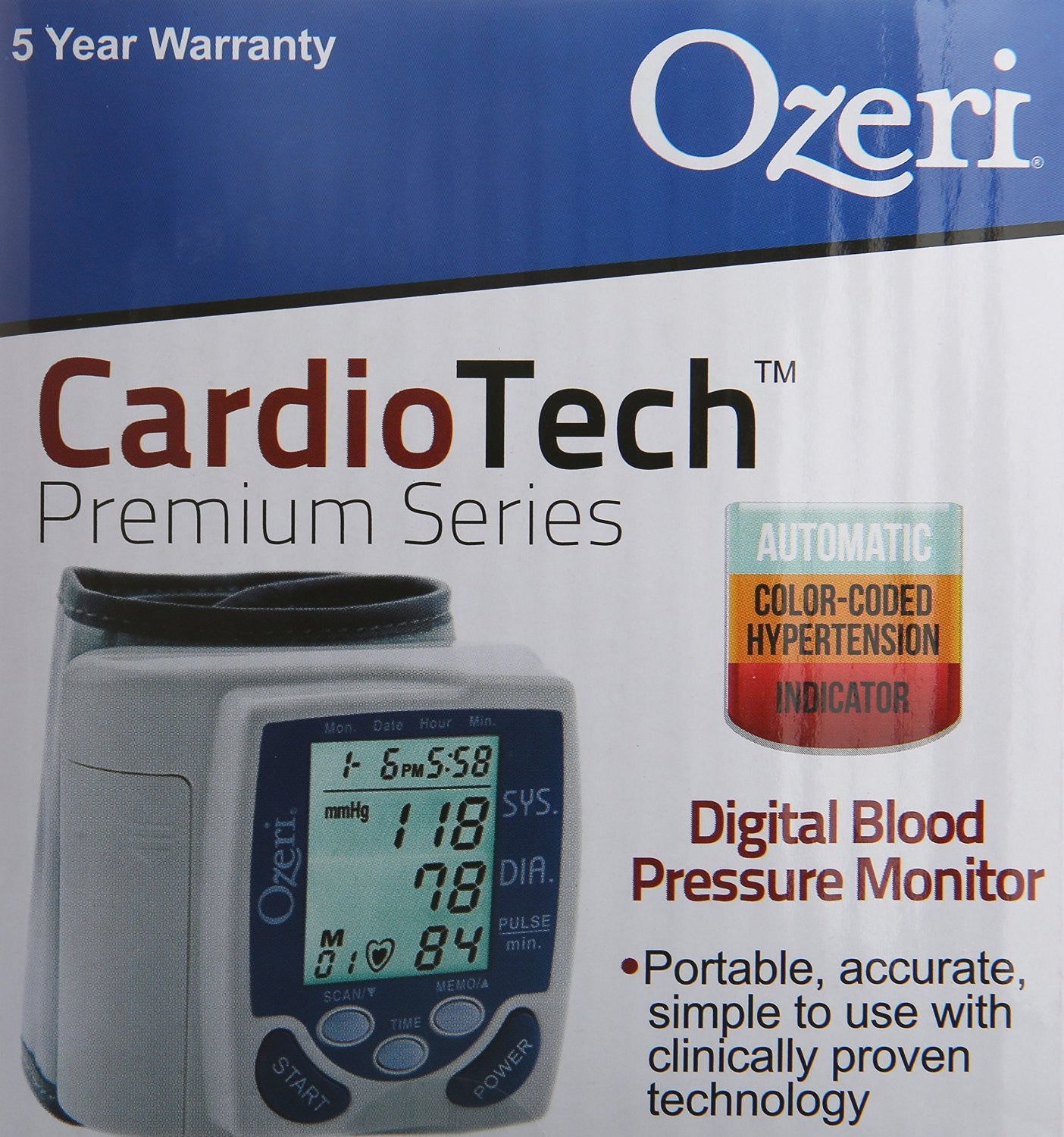 ozeri cardio tech