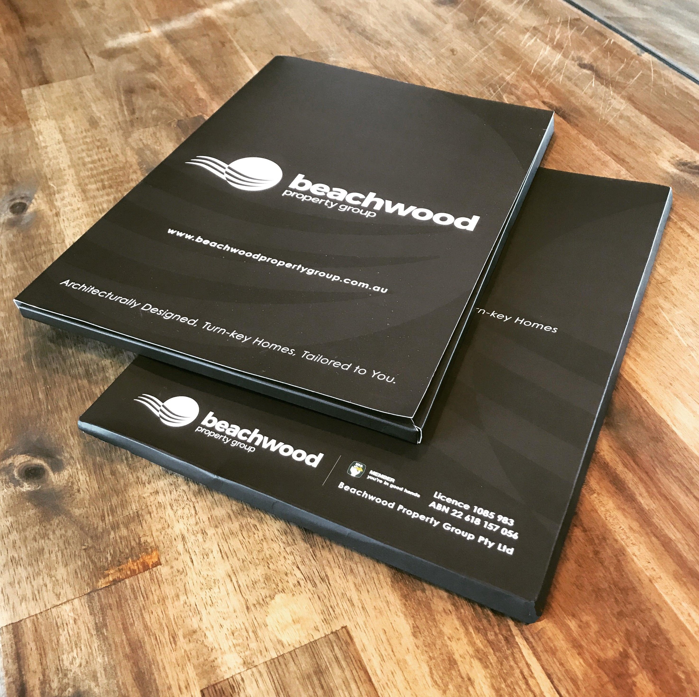 branded presentation folders