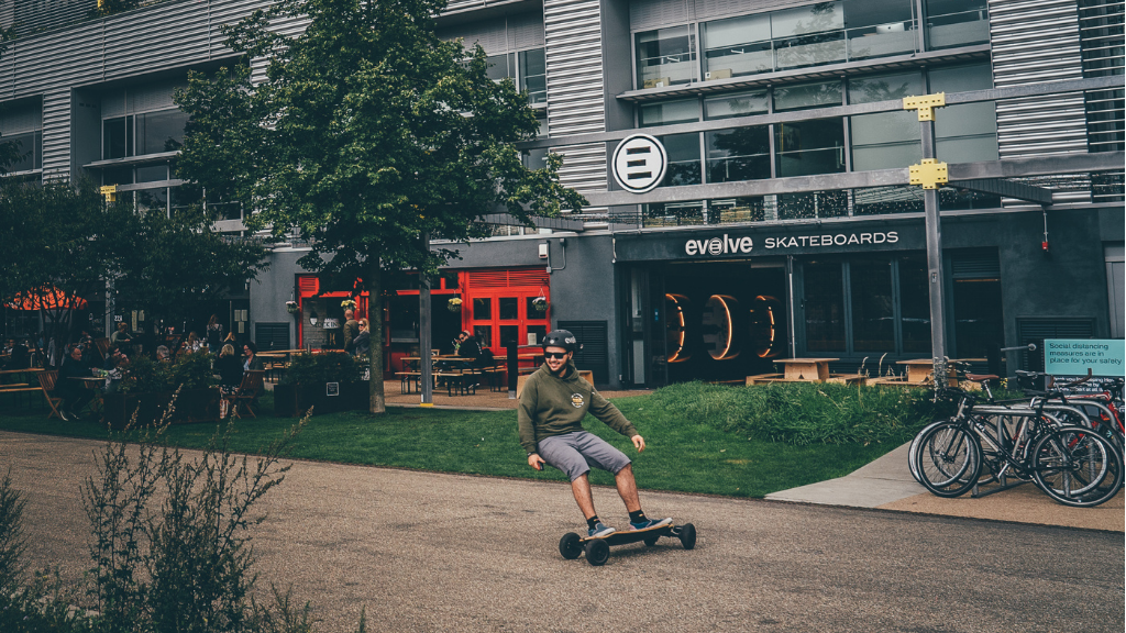 Evolve Skateboards UK demo board