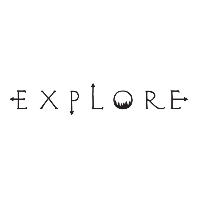 Explore - Word Decal Graphic