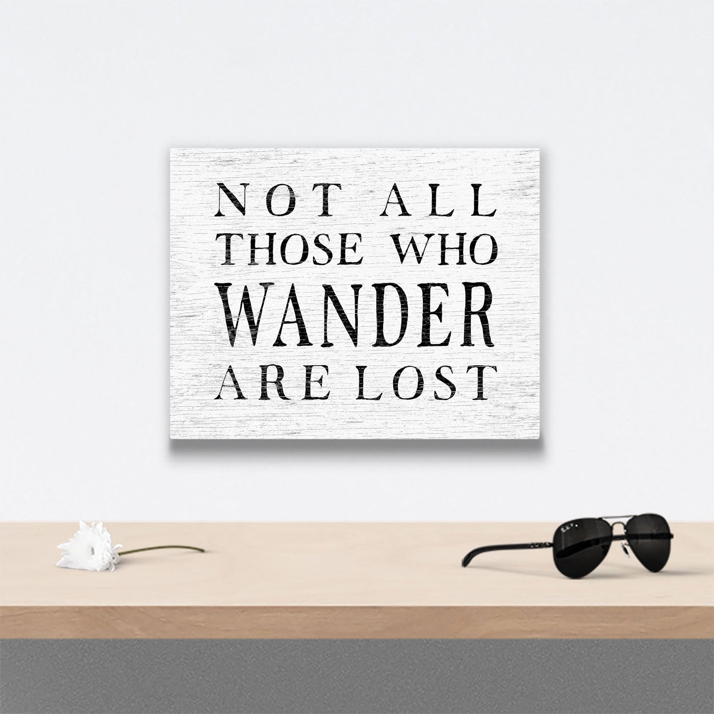 Not All Those Who Wander Are Lost - Canvas Wall Art