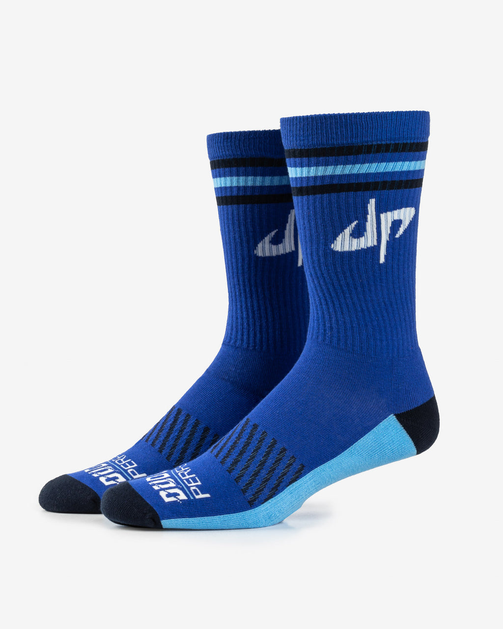 Dude Perfect 'Legacy' Socks (Blue) - Dude Perfect Official