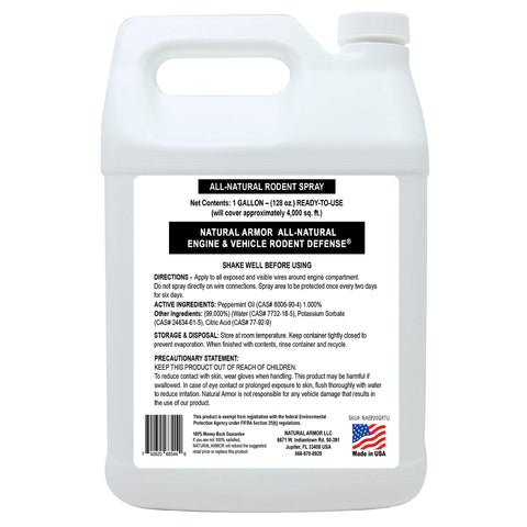 All-Natural Vehicle & Engine Protection - 1 GALLON Spray