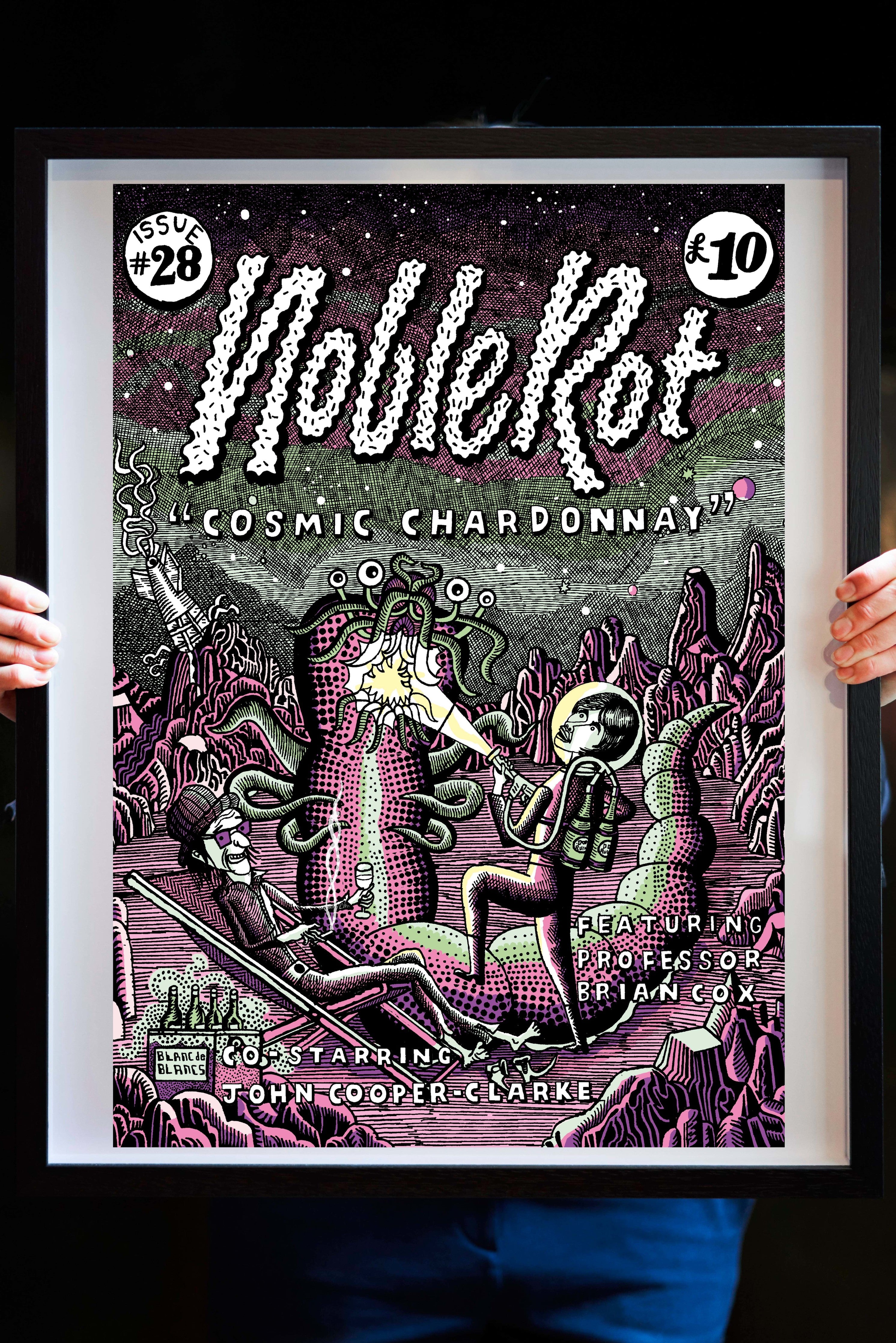 Noble Rot Limited Edition Art Print - Issue 28 - Cosmic Chardonnay