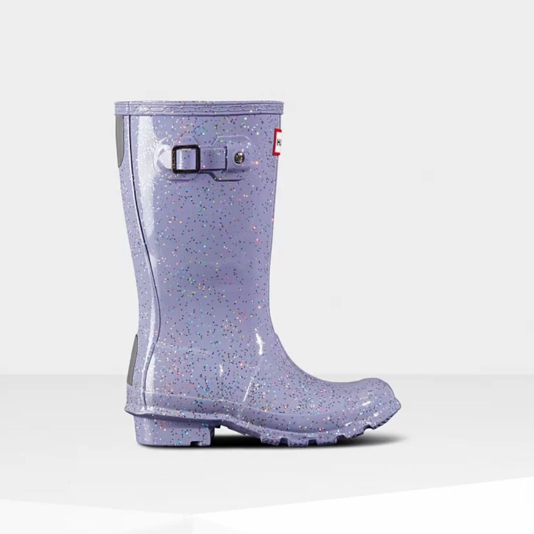 hunter glitter rain boots