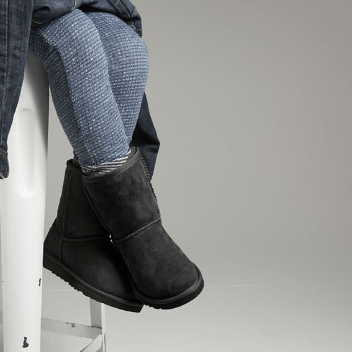 ugg classic black boots