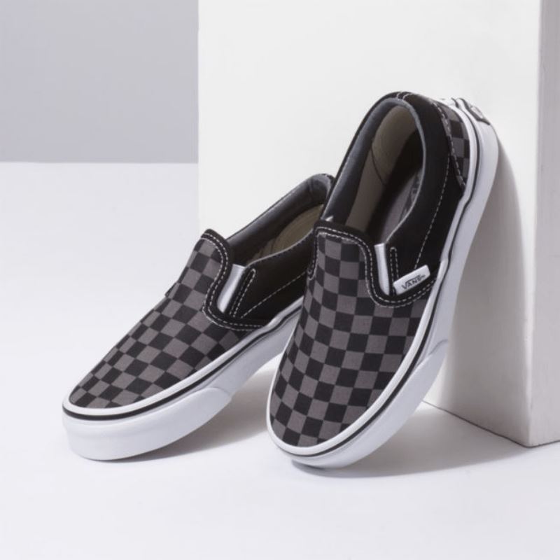 vans pewter checkerboard