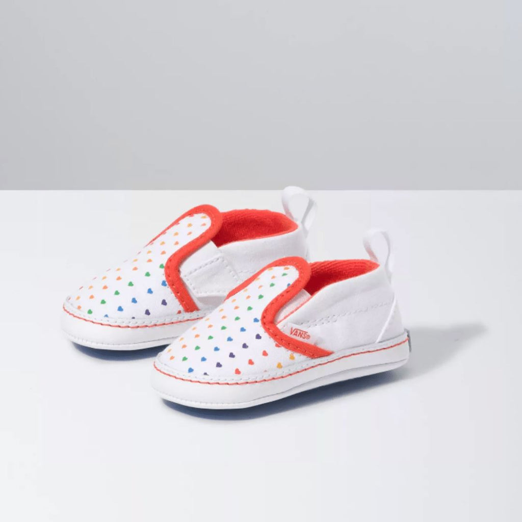 rainbow vans baby shoes