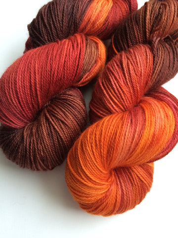 Muchier Muchness on Comfort Sock - January 2016 Club Colourway