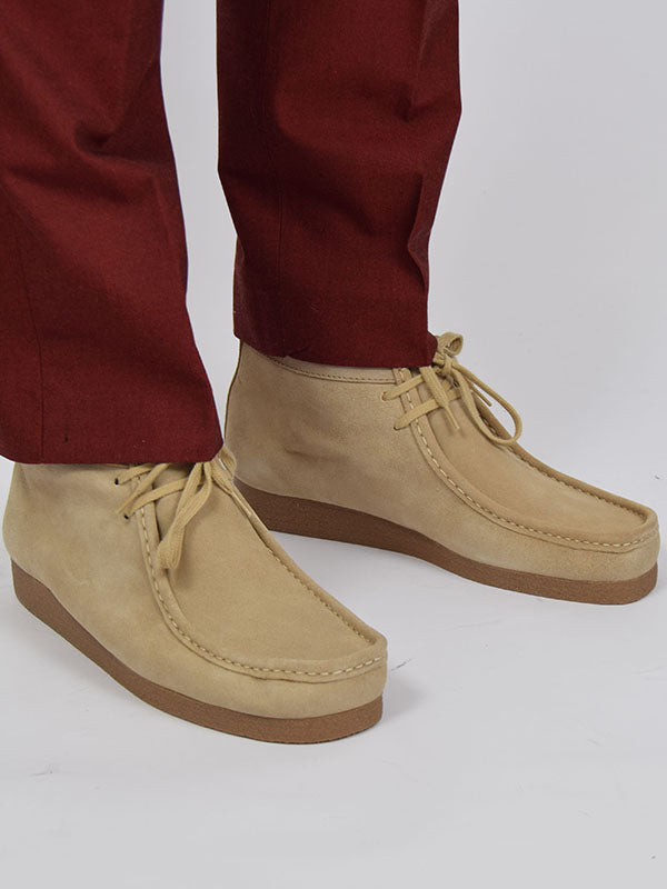 Delicious Junction Maple Suede Wallabee Boots—Lammy Man Ska, Mod and ...