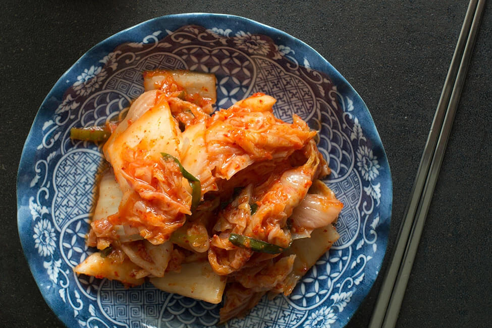 Kimchi fermented detox food
