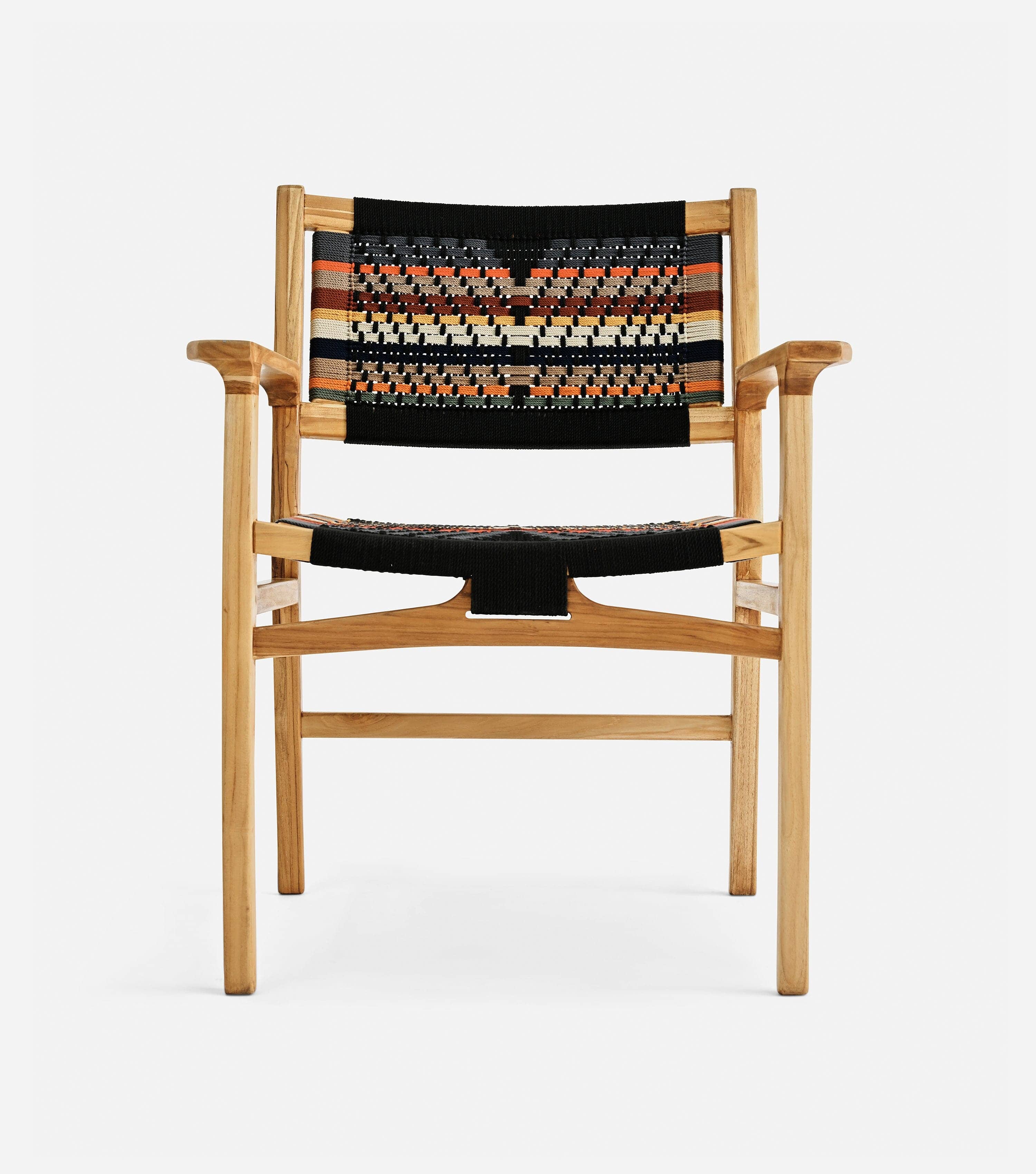 Chontales Dining Chair with Armrests | San Geronimo Pattern