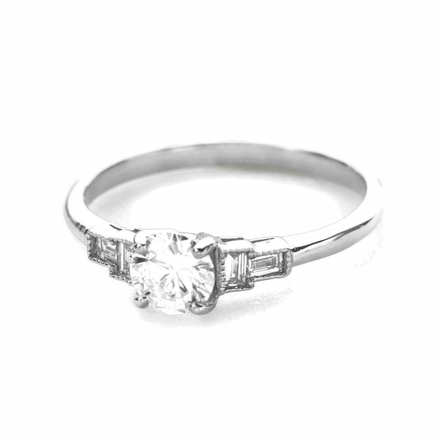 Marlow Art Deco Diamond Ring