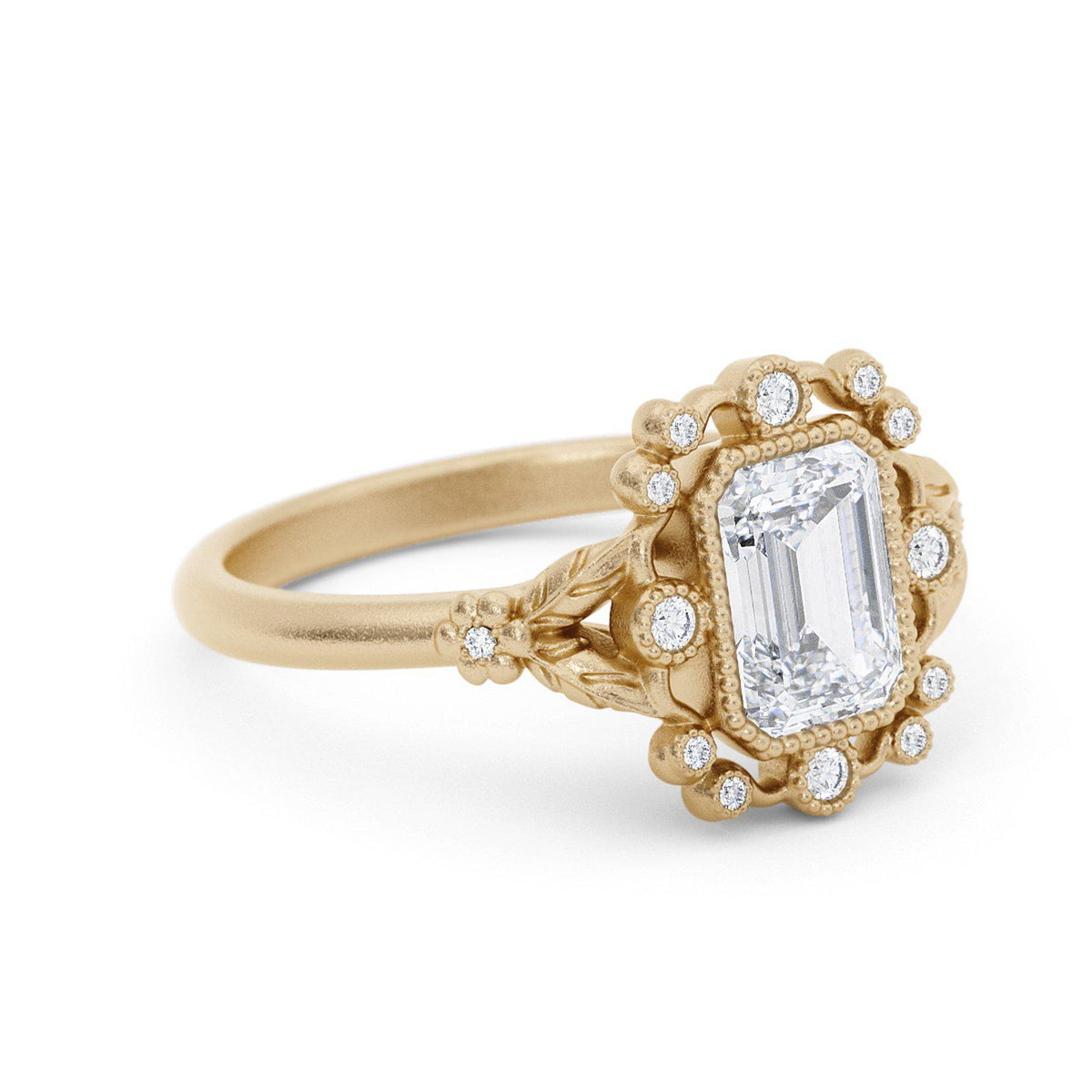 Mirabelle Diamond Bohemian Engagement Ring - Poetry of Luxe Jewelry