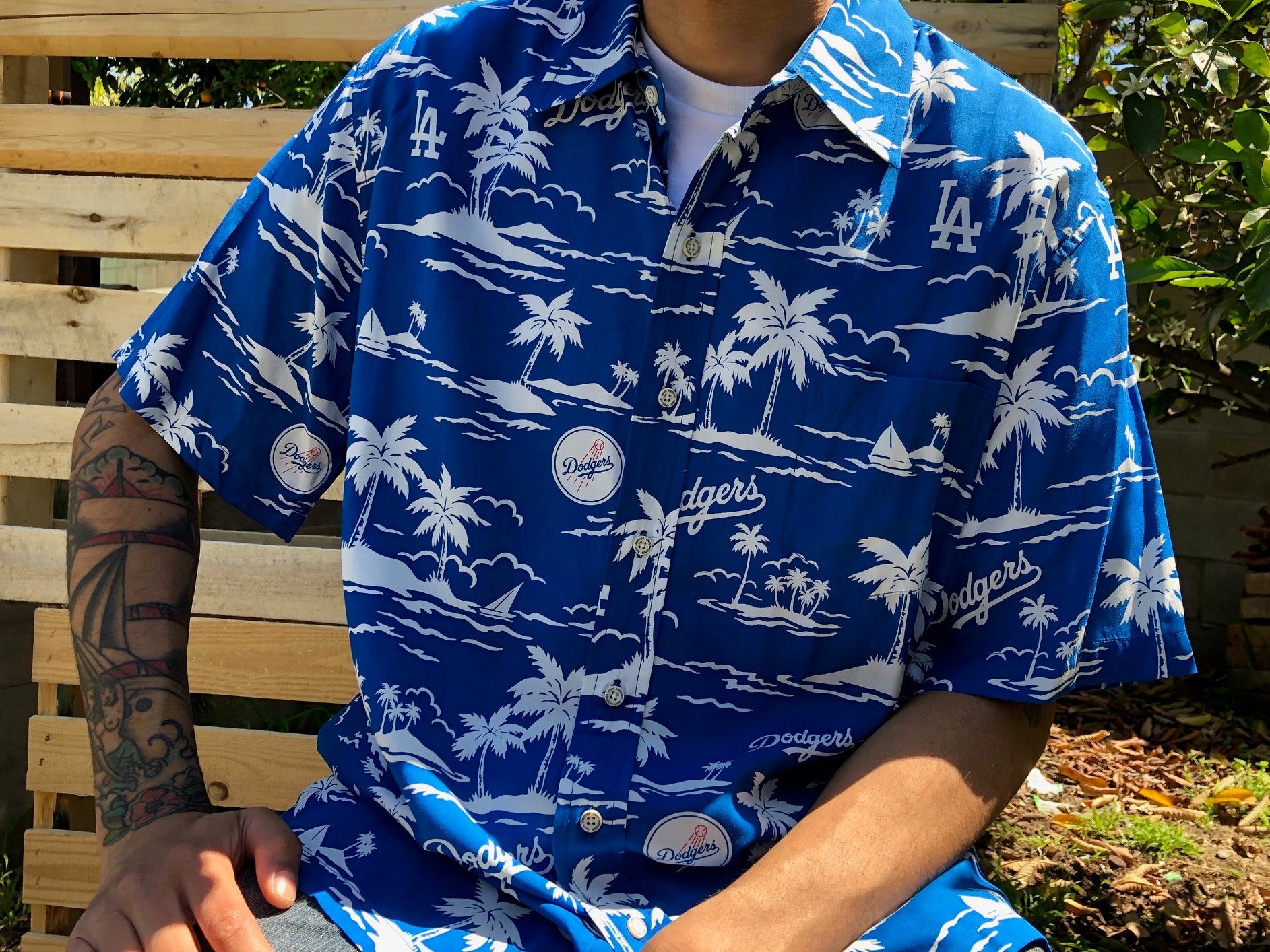 dodger hawaiian shirt