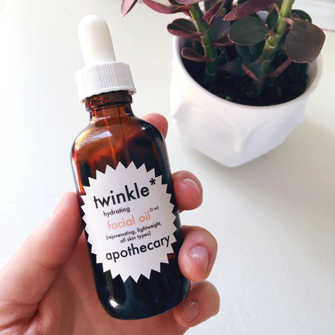 twinkle apothecary facial oil 