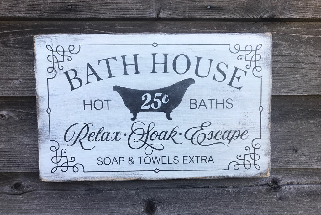 bathroom decor, wood signs, bathroom signs, primitive rustic bathroom  signs, farmhouse decor, farmhouse bathroom signs, hand painted signs